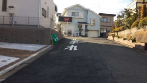 ⑧坂道頂上